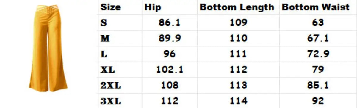 Women Flared Pants Elegant Office Lady Casual High Waist Trousers
Sheer Mesh Patch Wide Leg Pant