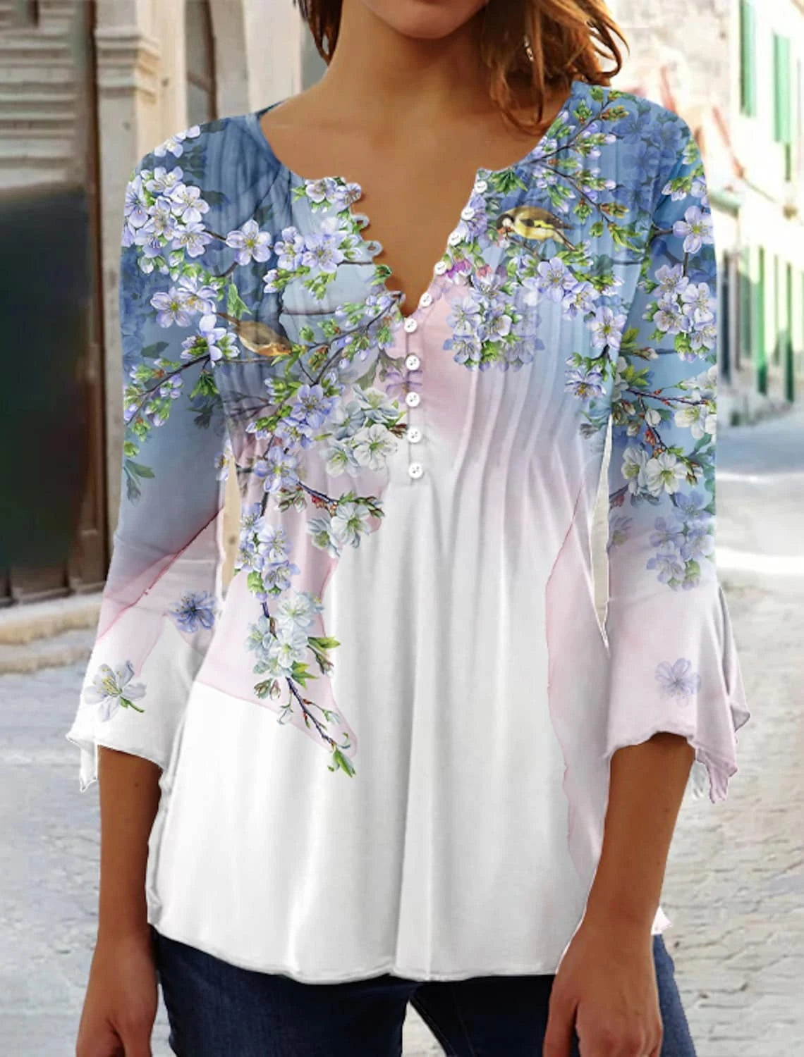 Temperament Women Shirt Casual
Long Sleeves Loose Elegant Shirt Women Top