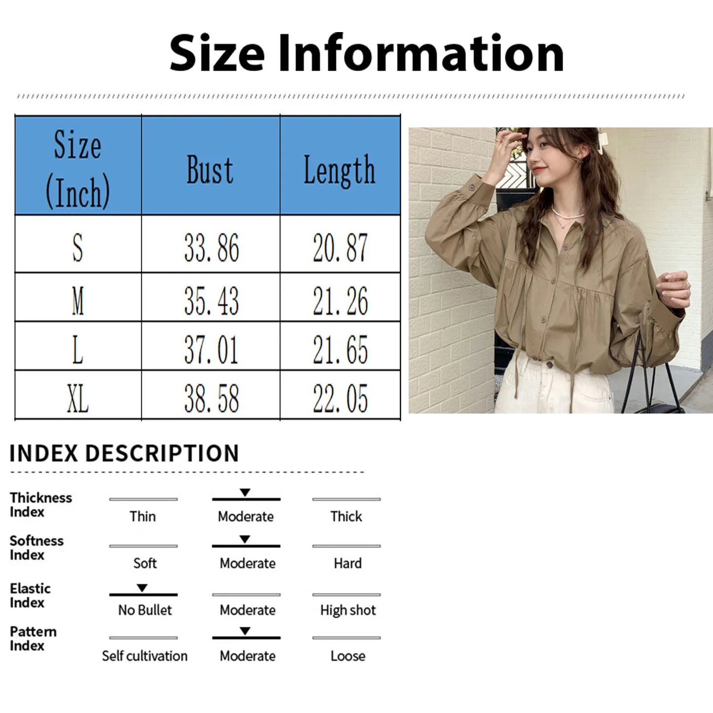 French Long Sleeved Shirt For Women With Retro Wood Ear Fungus Edge Collar Design Loose Shirt Elegant Fashion Thin Button Top