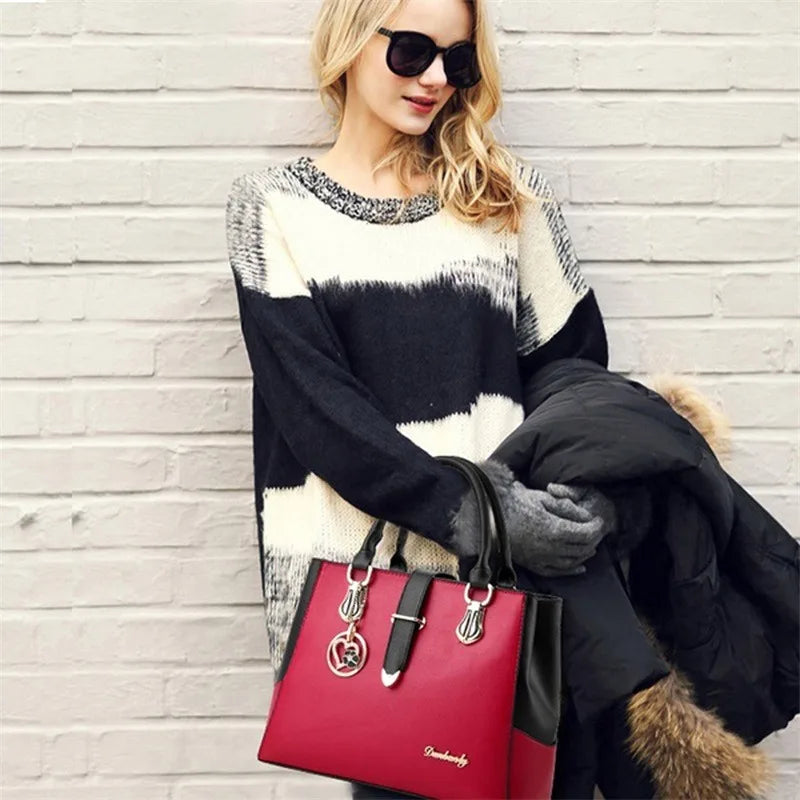 Handbags For Women Shoulder Bags Casual Leather
Women Bags
High Quality All-Match Large Capacity Handbag