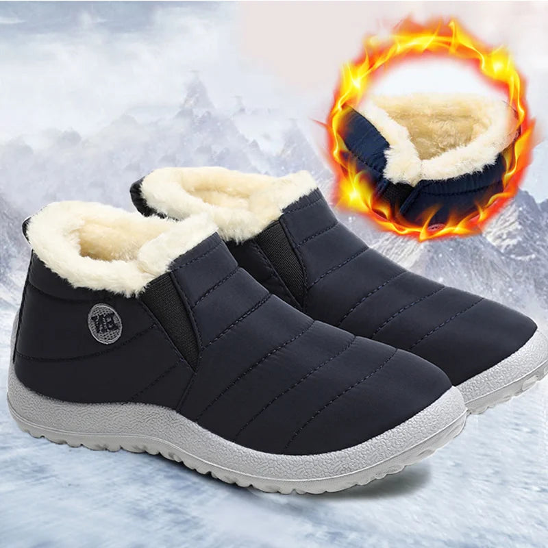 Snow Women Boots Soft Shoes
Keep Warm Ankle Boots Plush Shoes Woman Platform Winter Boots Botas Mujer