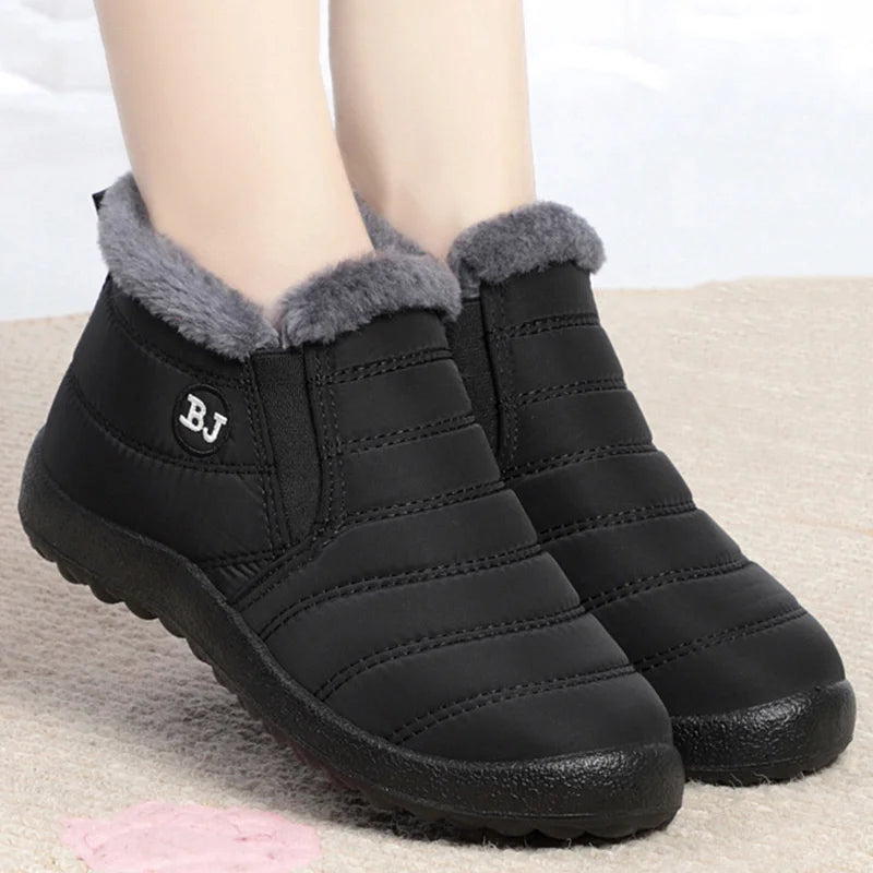 Women Shoes 2024 Winter Shoes Stylish Fur Winter Sneakers Keep Warm