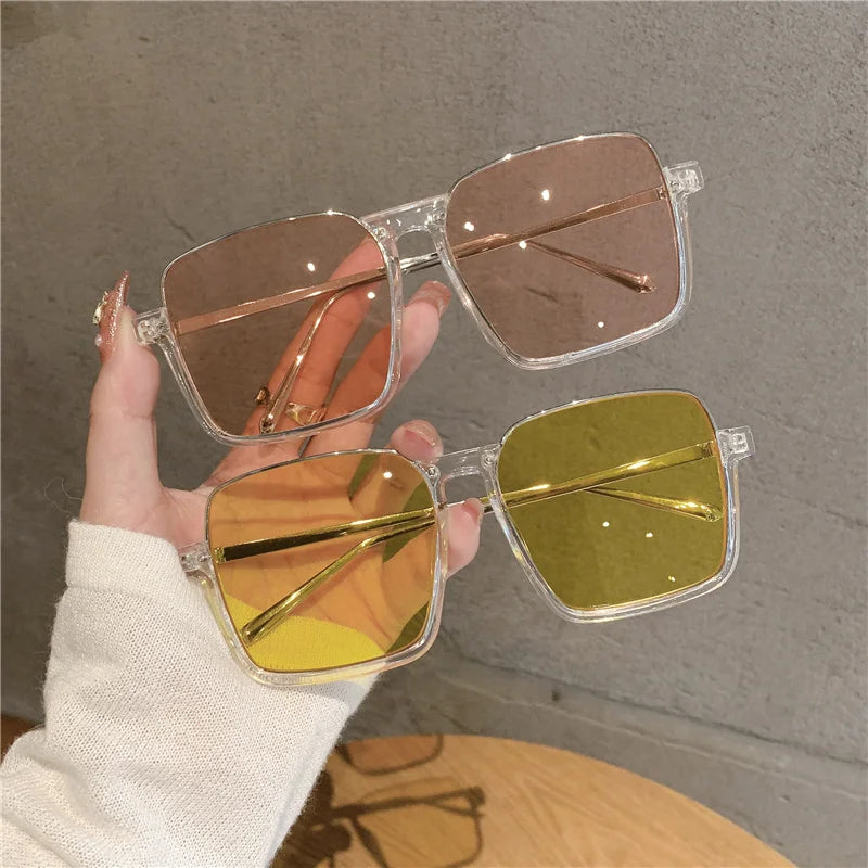 New Vintage Fashion Sunglasses For Women Metal Square Frame
Sun Glasses Photograph Sun Eyewear UV400