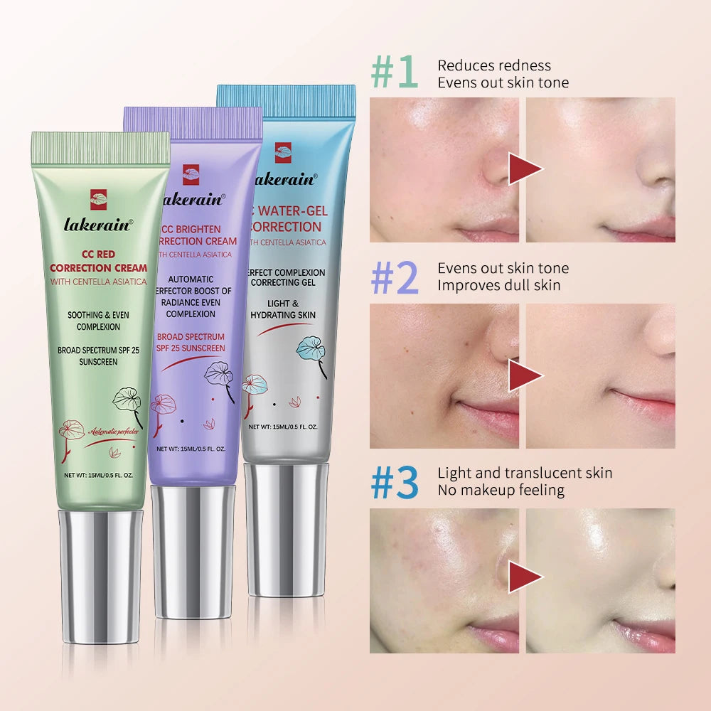 erborian CC Red Correction Cream Primer Moisturizing Waterproof Anti-sweat Makeup
Women
Cosmetic