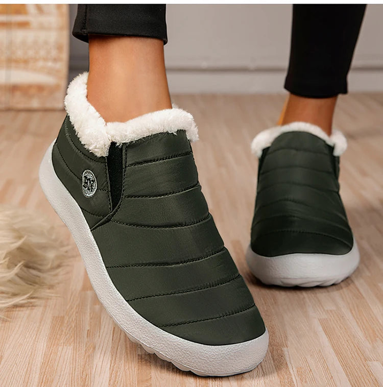 Snow Women Boots Soft Shoes
Keep Warm Ankle Boots Plush Shoes Woman Platform Winter Boots Botas Mujer