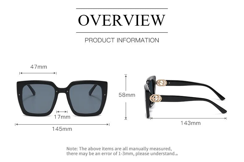 Luxury Glamour Brand Sunglasses for Women and Men
Sun Glasses Unisex Rimless Eyewear UV400