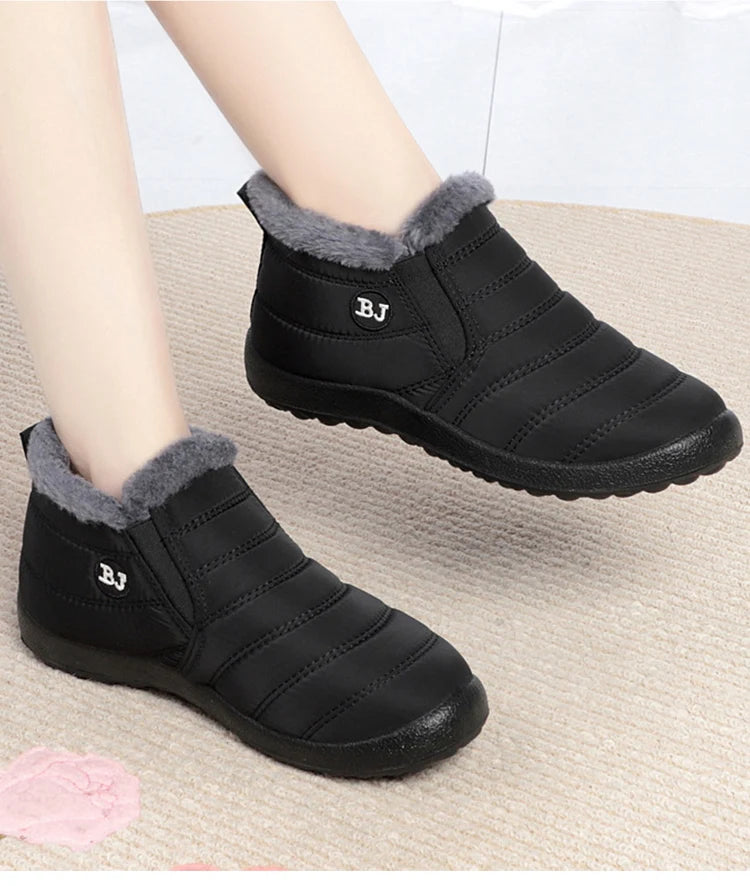 Women Shoes 2024 Winter Shoes Stylish Fur Winter Sneakers Keep Warm