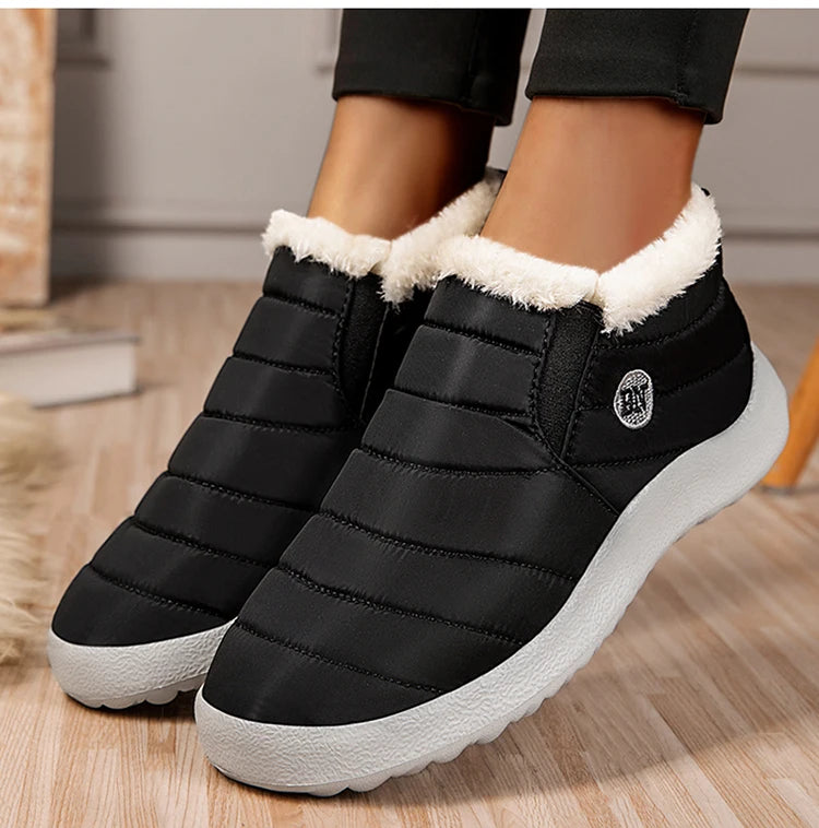 Snow Women Boots Soft Shoes
Keep Warm Ankle Boots Plush Shoes Woman Platform Winter Boots Botas Mujer