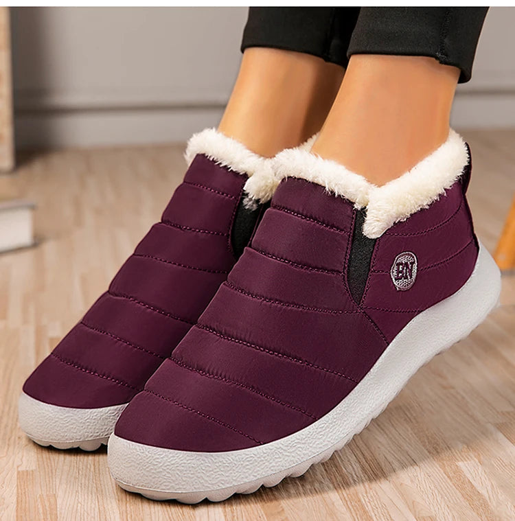 Snow Women Boots Soft Shoes
Keep Warm Ankle Boots Plush Shoes Woman Platform Winter Boots Botas Mujer