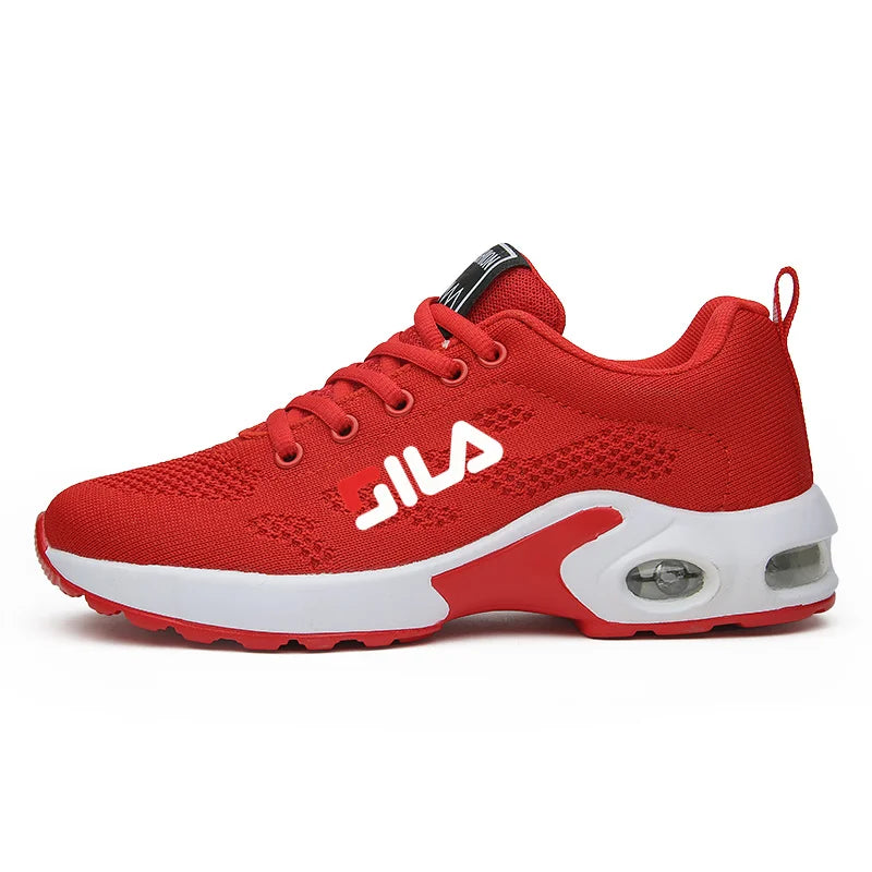 YRZL Women Sport Shoes Summer Lightweight Breathable Mesh Sneakers High Quality Soft Outdoor Lace Up Training Shoes for Ladies