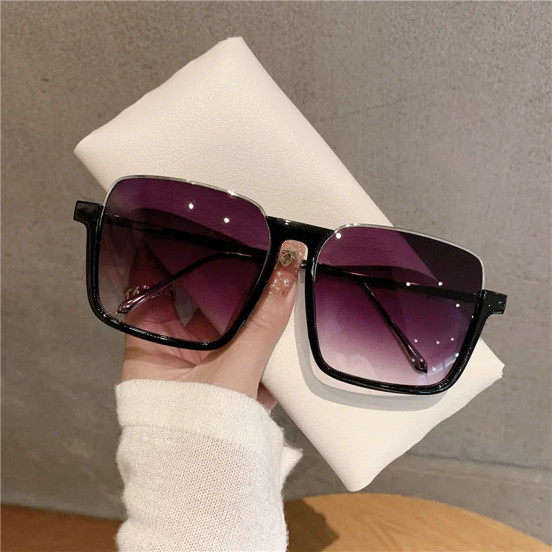 New Vintage Fashion Sunglasses For Women Metal Square Frame
Sun Glasses Photograph Sun Eyewear UV400