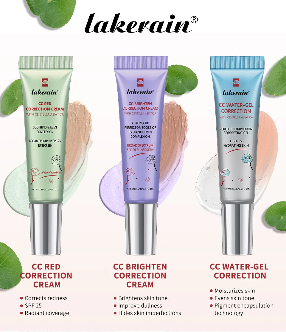 erborian CC Red Correction Cream Primer Moisturizing Waterproof Anti-sweat Makeup
Women
Cosmetic