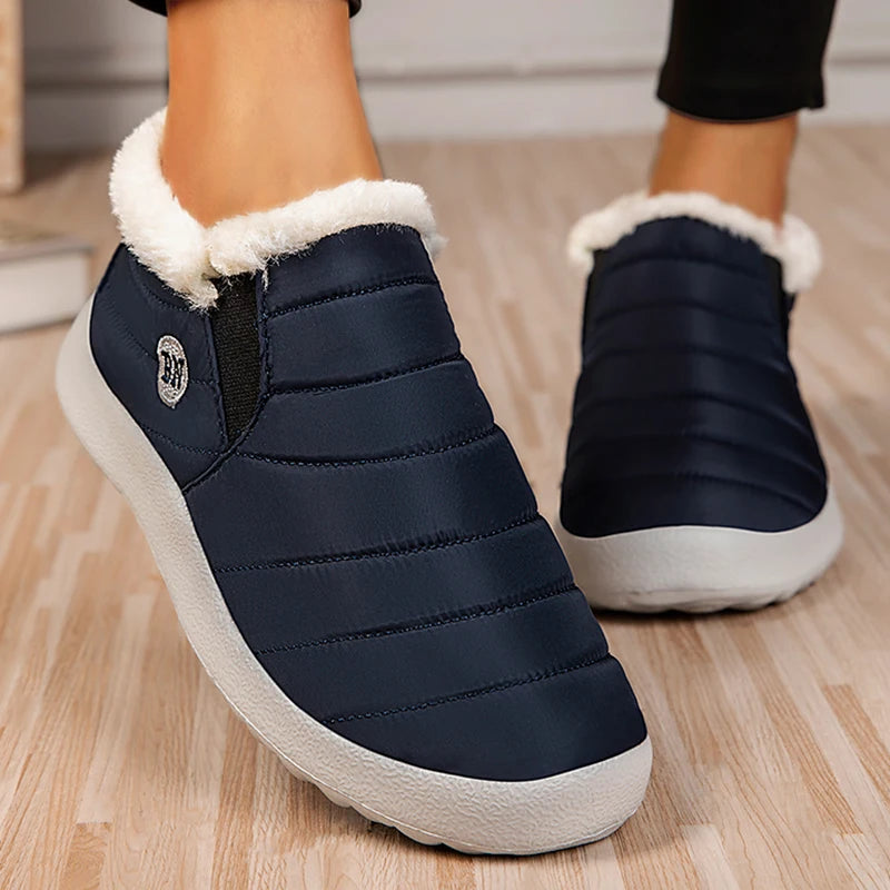 Snow Women Boots Soft Shoes
Keep Warm Ankle Boots Plush Shoes Woman Platform Winter Boots Botas Mujer