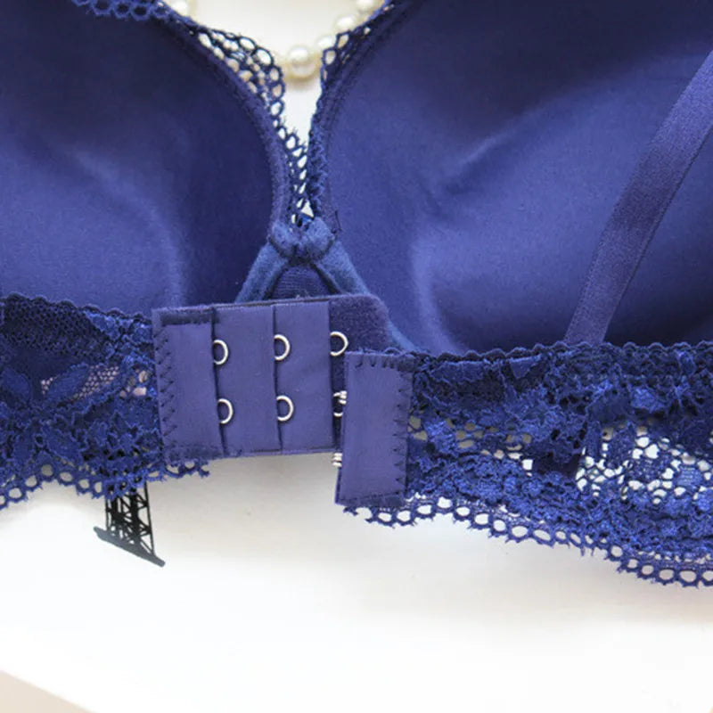 Women Sexy Lingerie Set Fashion Lace Lingerie Sets Solid Color Bra Comfortable Intimates Underwear
