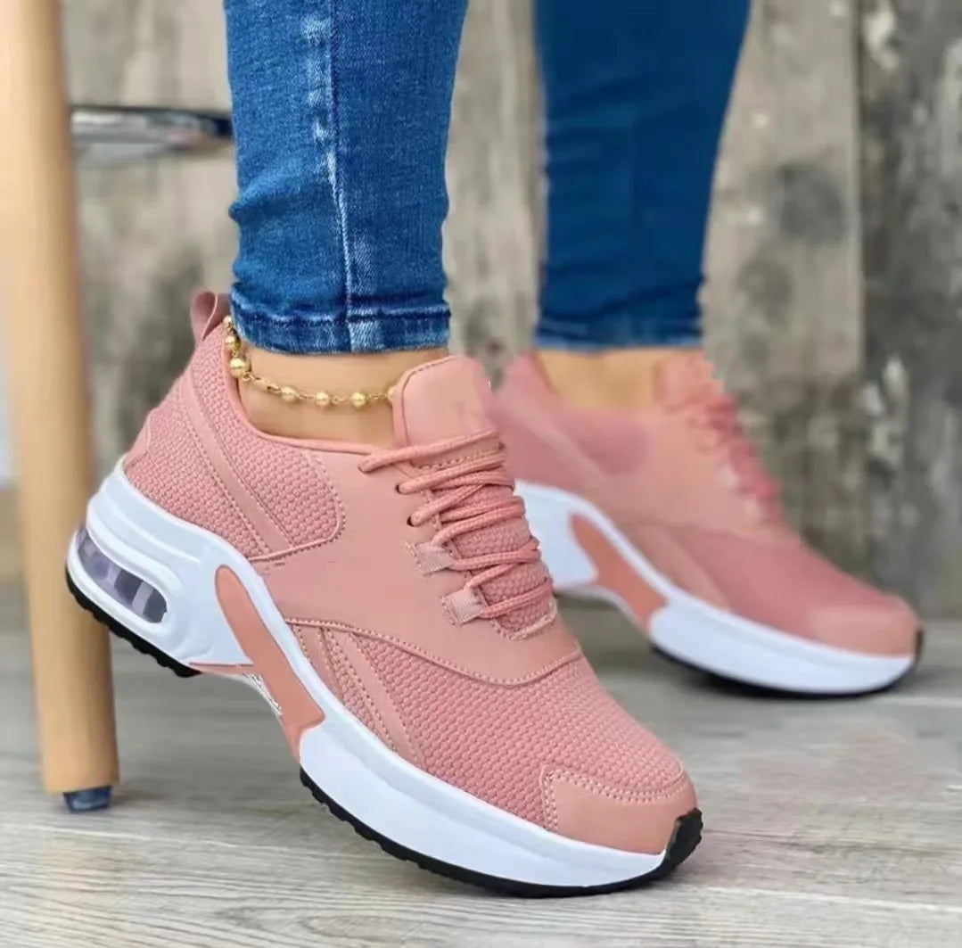Women's Outdoor running shoes Mesh Breathable women's sneakers Tennis shoes Women's casual sneakers
