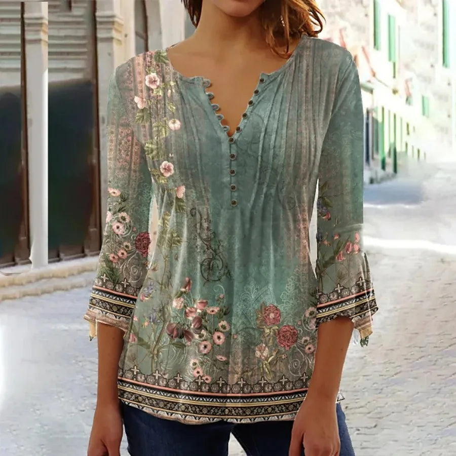 Temperament Women Shirt Casual
Long Sleeves Loose Elegant Shirt Women Top