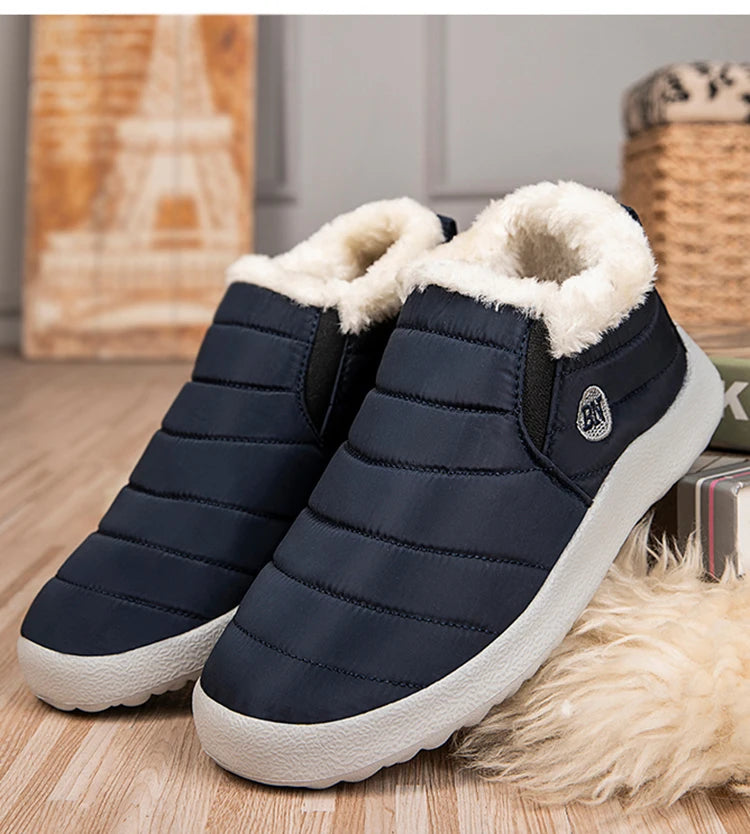 Snow Women Boots Soft Shoes
Keep Warm Ankle Boots Plush Shoes Woman Platform Winter Boots Botas Mujer