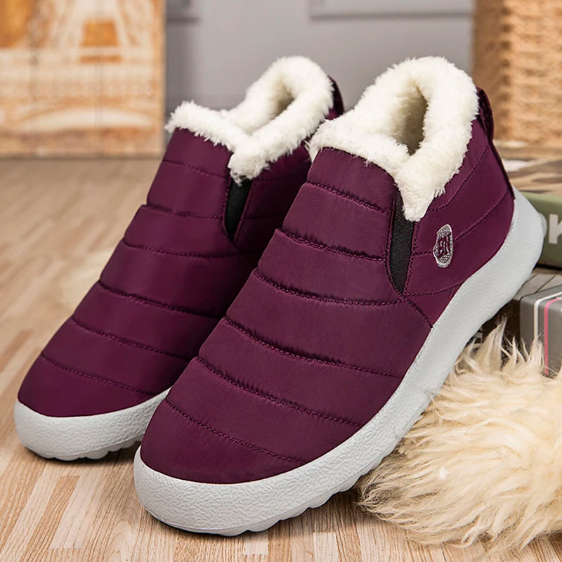Snow Women Boots Soft Shoes
Keep Warm Ankle Boots Plush Shoes Woman Platform Winter Boots Botas Mujer