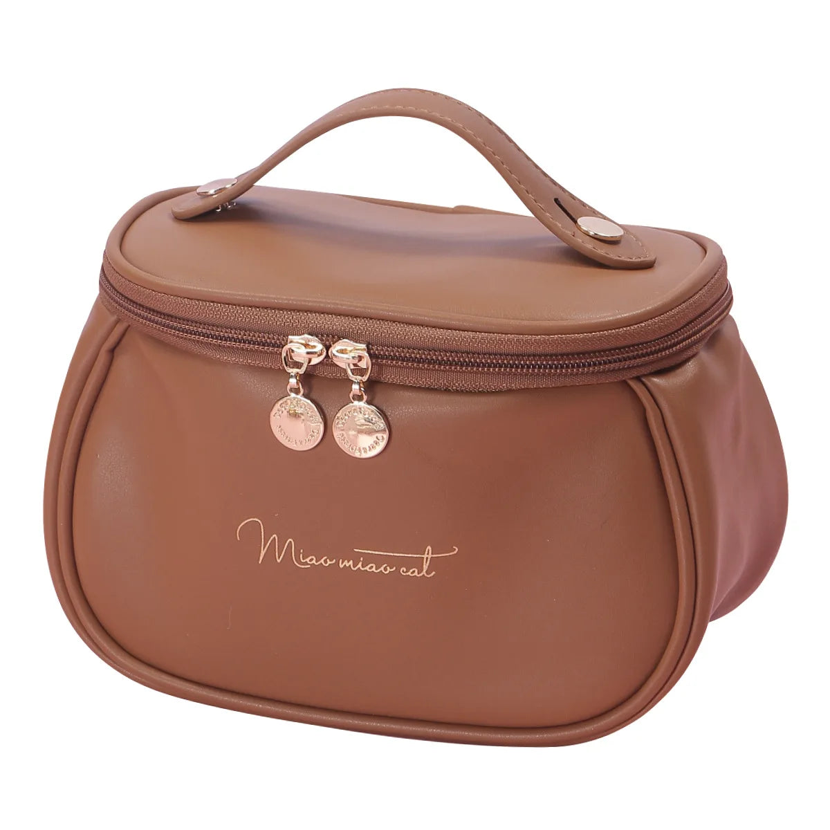 Cute PU Makeup Bag For Women Toiletries Organizer Waterproof Travel Make Up Pouch Female