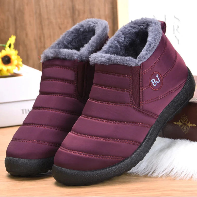 Women Shoes 2024 Winter Shoes Stylish Fur Winter Sneakers Keep Warm