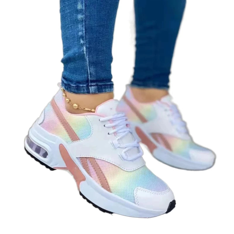 Women's Outdoor running shoes Mesh Breathable women's sneakers Tennis shoes Women's casual sneakers