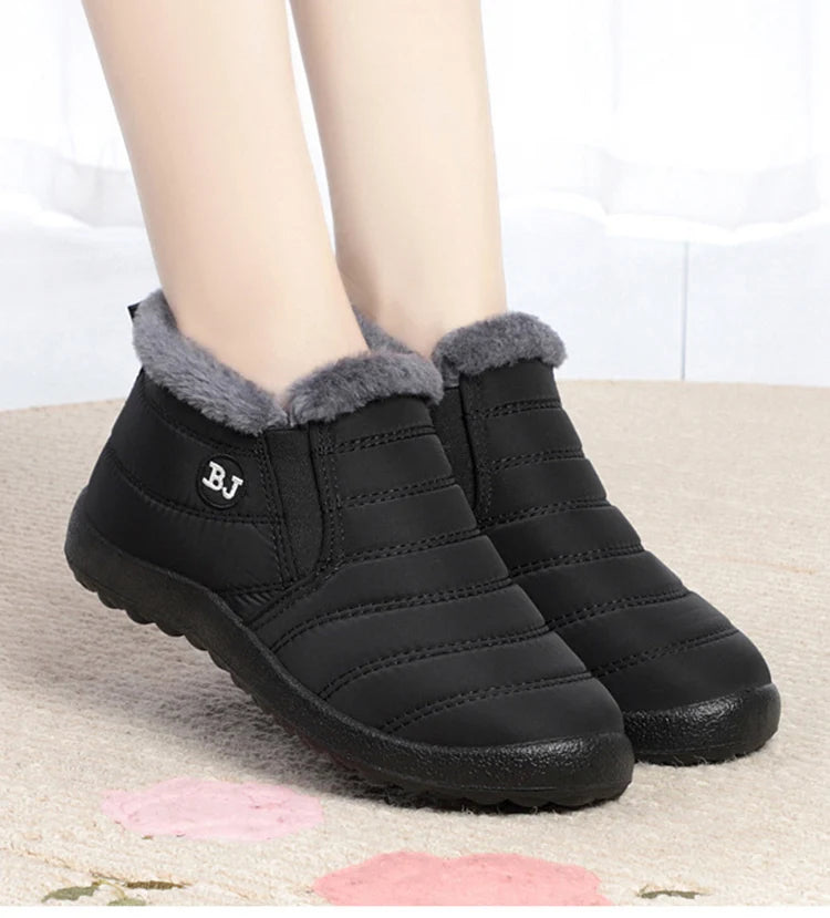 Women Shoes 2024 Winter Shoes Stylish Fur Winter Sneakers Keep Warm
