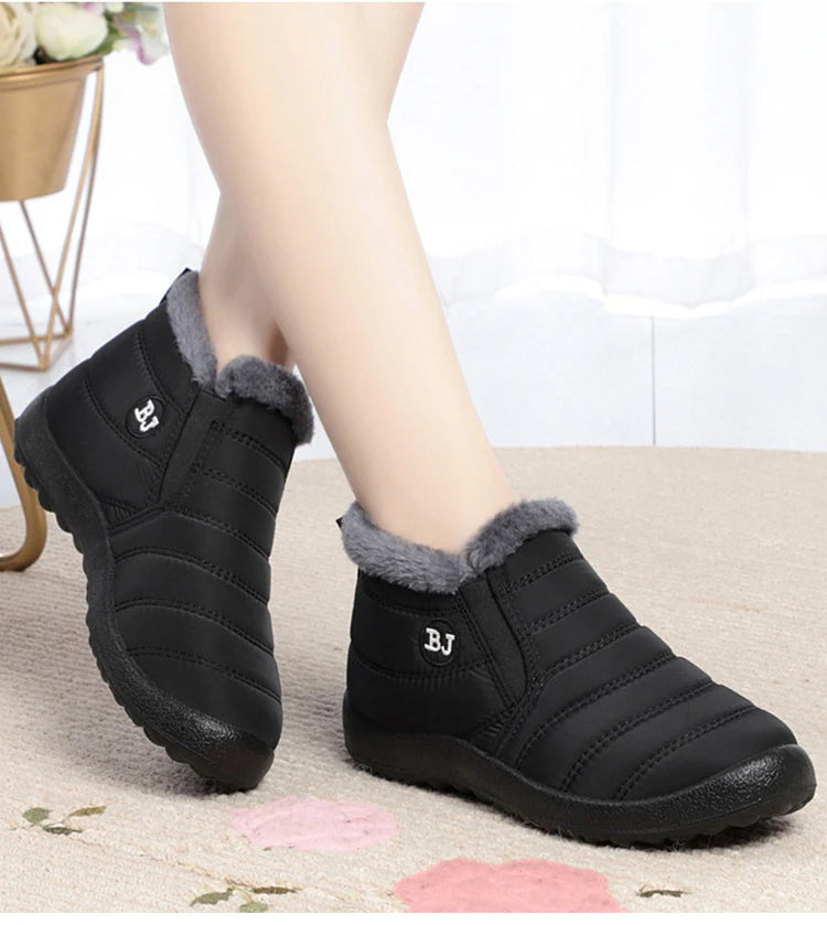 Women Shoes 2024 Winter Shoes Stylish Fur Winter Sneakers Keep Warm