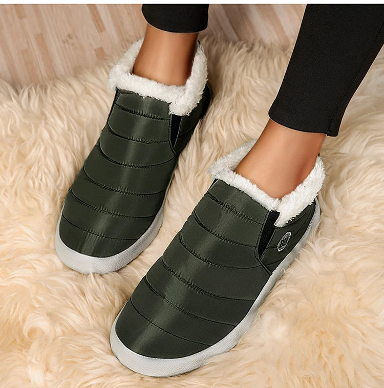Snow Women Boots Soft Shoes
Keep Warm Ankle Boots Plush Shoes Woman Platform Winter Boots Botas Mujer