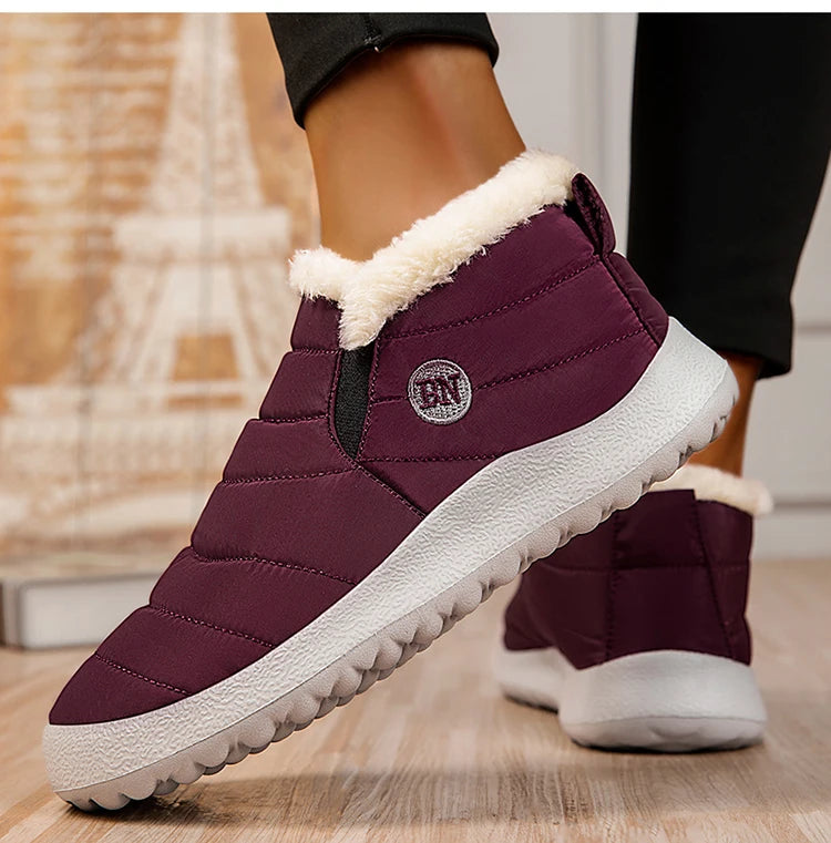 Snow Women Boots Soft Shoes
Keep Warm Ankle Boots Plush Shoes Woman Platform Winter Boots Botas Mujer