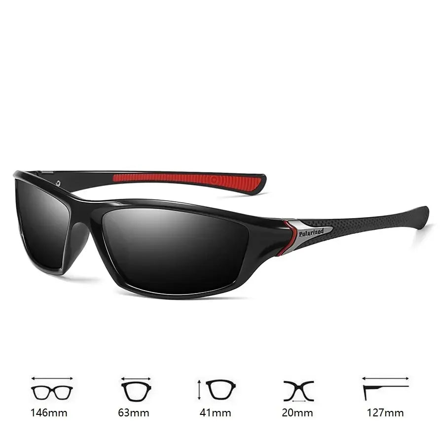Men And Women Outdoor Sports Polarized Sunglasses With Chain Cycling Climbing Skiing Fishing
 Sun Glasses UV400