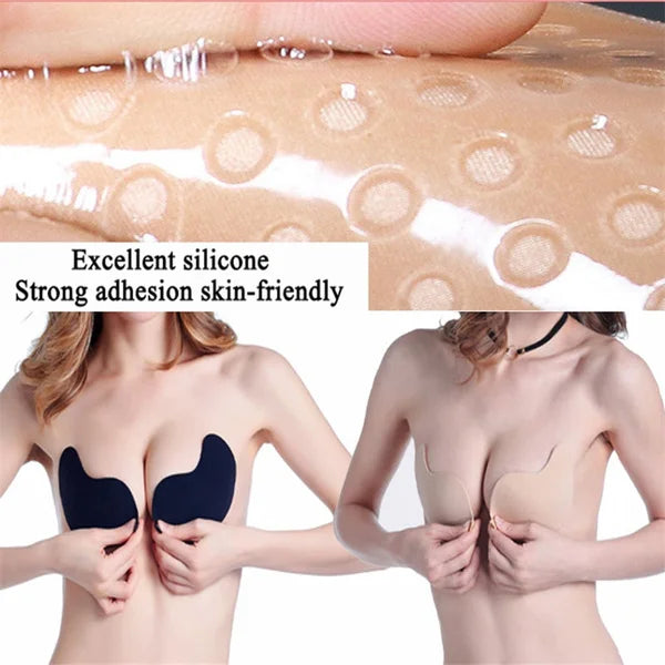 Invisible Strapless Adhesive Stick Bra Strapless Push Up Bras Women Lingerie