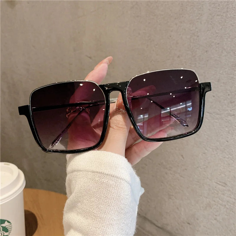 New Vintage Fashion Sunglasses For Women Metal Square Frame
 Sun Glasses Photograph Sun Eyewear UV400