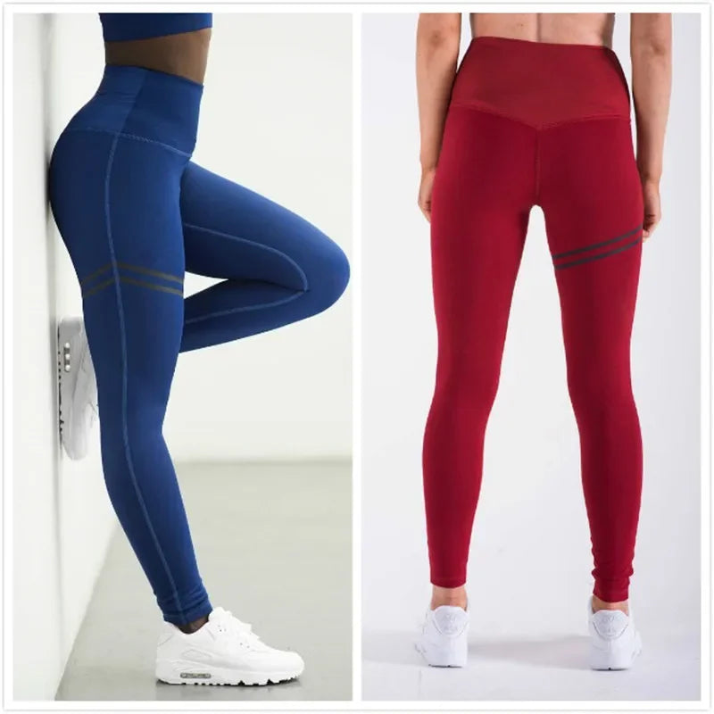 Women's
 High Waist Pants Running Gym Sport Jogging Pants Trousers