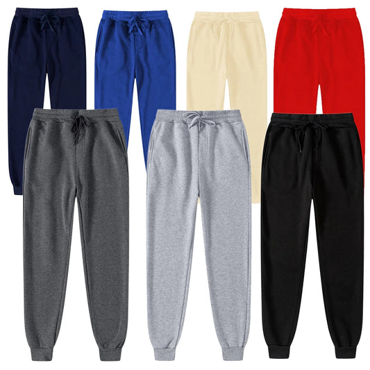 Women’s Fleece Sweatpants Bottom Winter Warm Pants Daily Casual Jogger Long Pant Multicolor