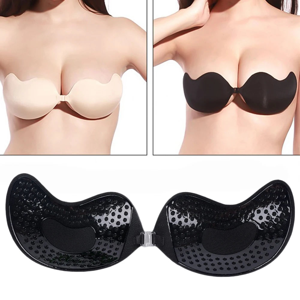 Invisible Strapless Adhesive Stick Bra Strapless Push Up Bras Women Lingerie