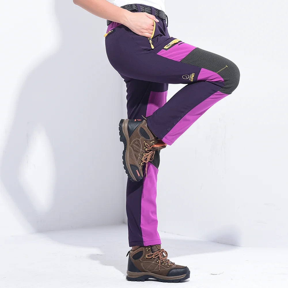 Thick Warm Fleece Winter Pants for Women, Waterproof, Hiking, Trekking, Camping, Skiing,
Trousers