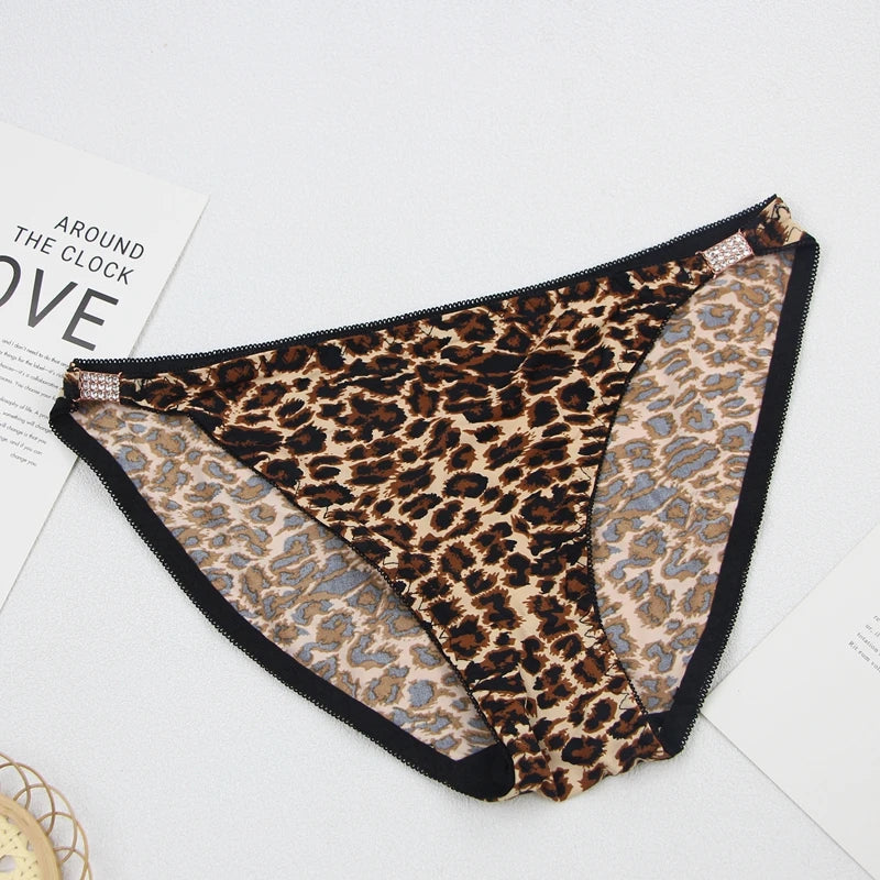 2024 New Sexy Leopard Print Underwear For Women Push Up Bra Sets Seamless Khaki Beige Black Female Lingerie