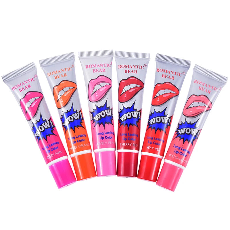 Amazing Peel Off Liquid Lipstick Waterproof Long Lasting  Tear Lipstick Lip Gloss Women Sexy Makeup Tear Pull Lips Mask Cosmetic