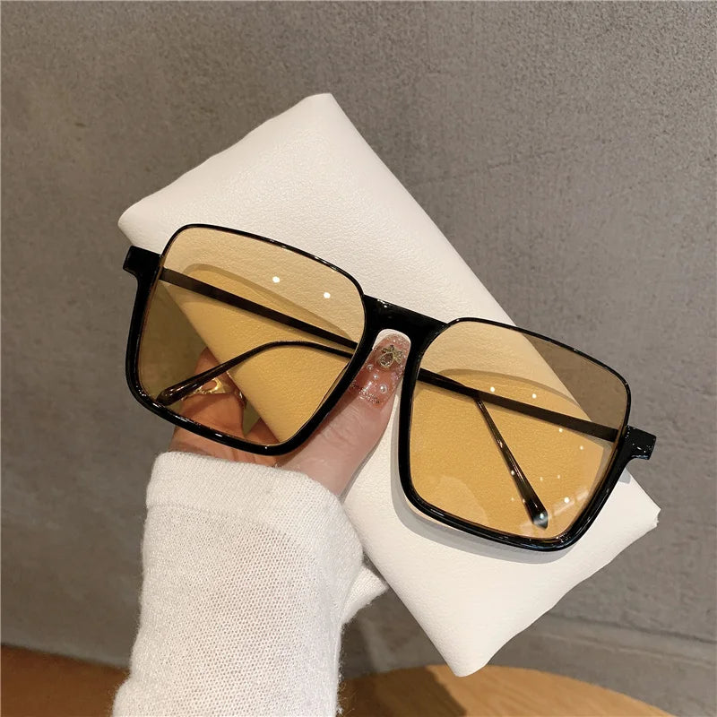 New Vintage Fashion Sunglasses For Women Metal Square Frame
 Sun Glasses Photograph Sun Eyewear UV400