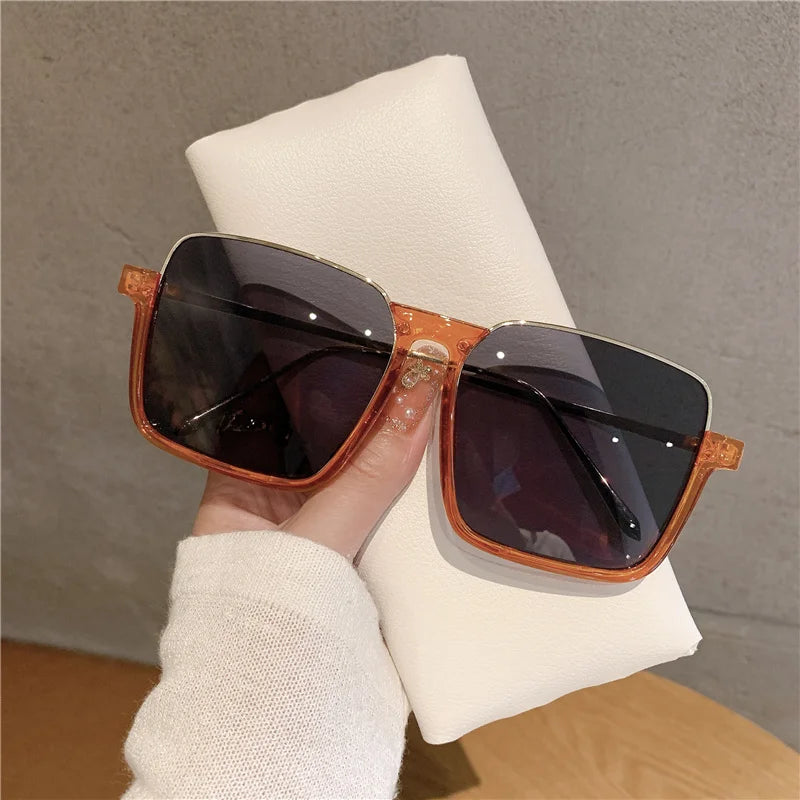 New Vintage Fashion Sunglasses For Women Metal Square Frame
 Sun Glasses Photograph Sun Eyewear UV400