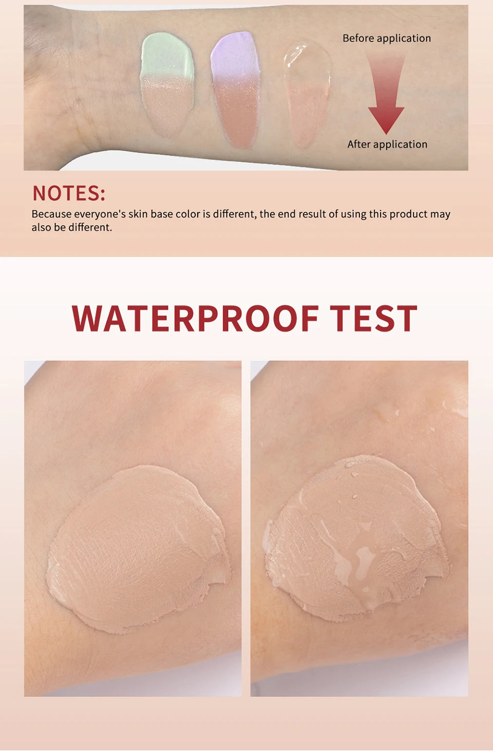 erborian CC Red Correction Cream Primer Moisturizing Waterproof Anti-sweat Makeup
 Women
 Cosmetic