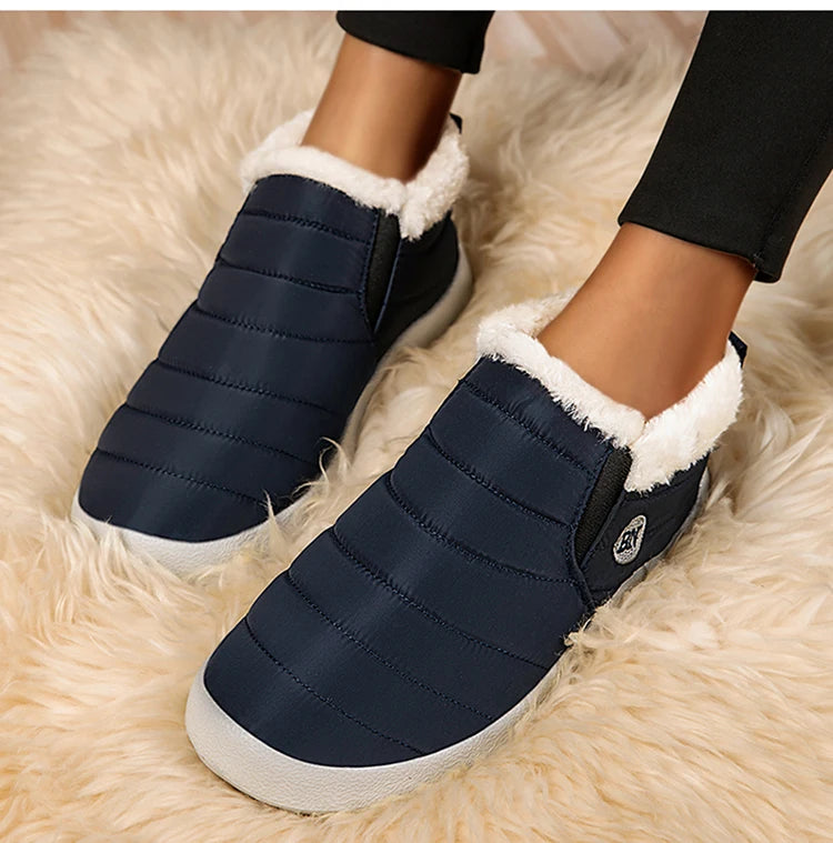 Snow Women Boots Soft Shoes 
 Keep Warm Ankle Boots Plush Shoes Woman Platform Winter Boots Botas Mujer