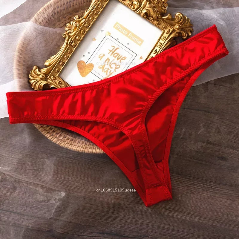 Ice Silk Panties Women Lingerie Underwear